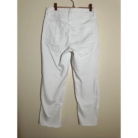 Good American Good Petite Straight Raw Hem Jeans Size 8 or 29 - Picture 5 of 7